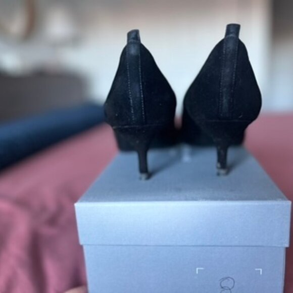 Everlane The Editor Heel Black Base - Size 8 - Picture 10 of 13